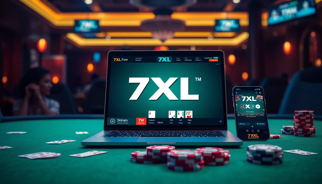 חוויה חלקה של משחק עם הורדת 7XL במכשירים מודרניים בהגדרת פוקר מרגשת.