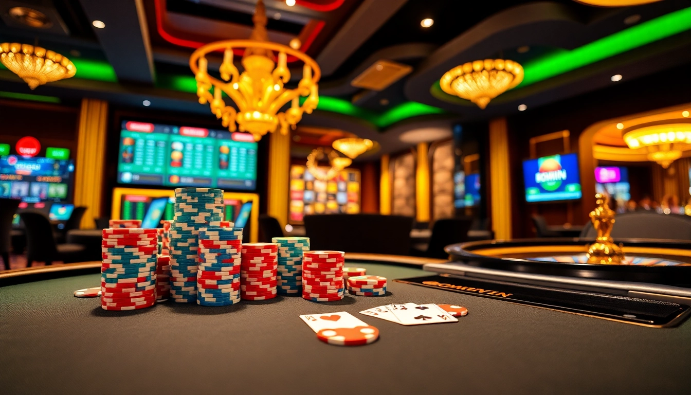 Experience the thrill of winning at BOMWIN with vibrant casino games and exciting promotions.