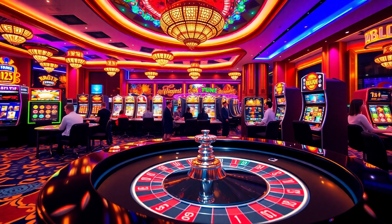 Experience the excitement of gambling at https://vj88.com/ with vibrant casino tables and thrilling games.