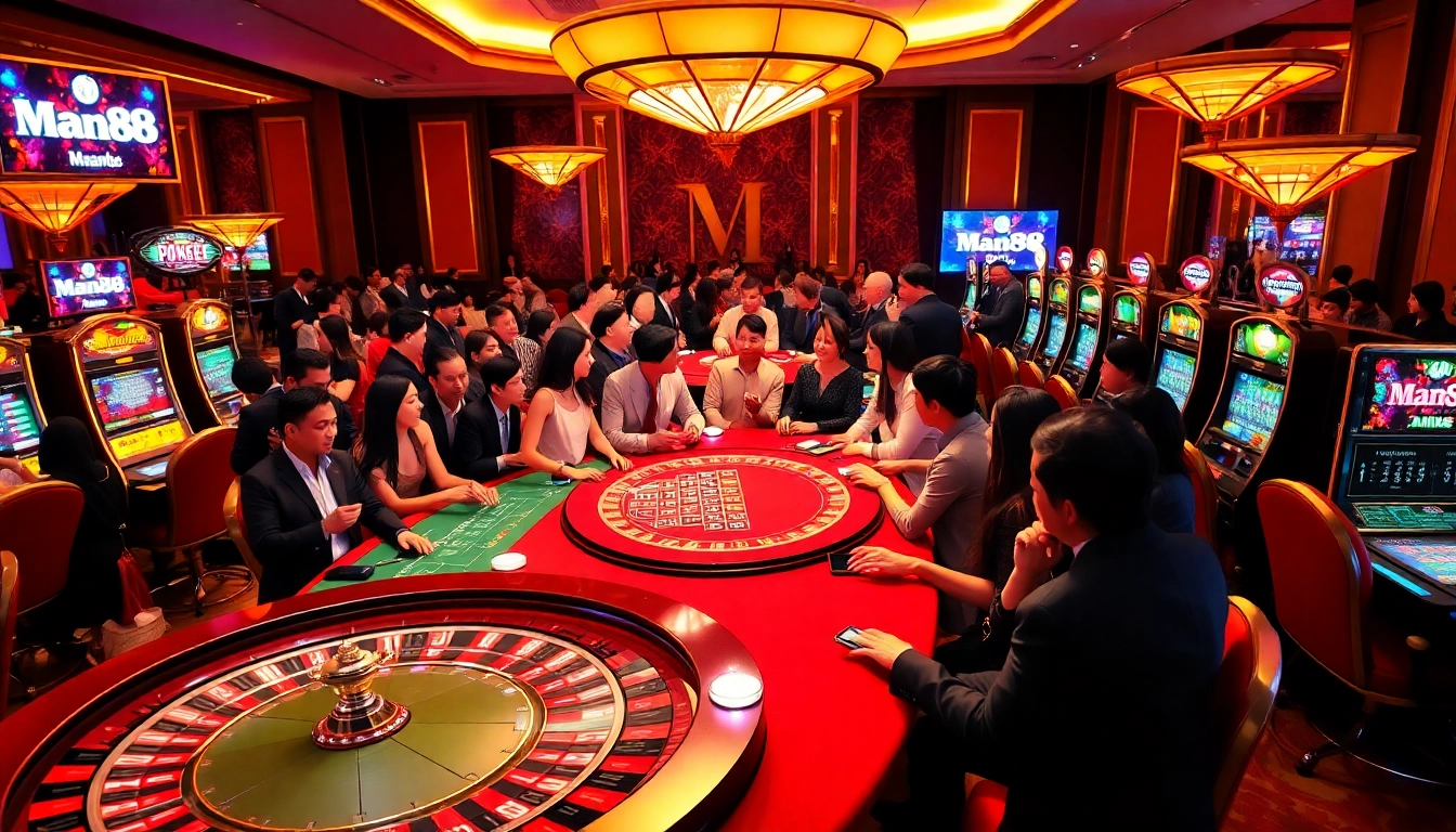 Experience the thrill of gambling at Man88 with exciting games and casino action.