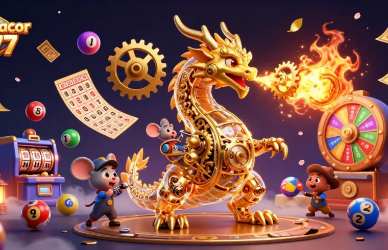Experience winning thrills with slot gacor 777 in this vibrant and engaging 3D illustration.